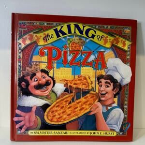 King of Pizza Autographed Hardcover Book GUC